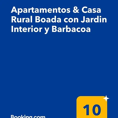 Apartamentos & Casa Rural Boada Con Jardin Interior Y Barbacoa Guest house 4*